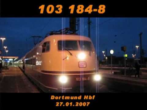 103 184-8 mit TEE - Dortmund Hbf