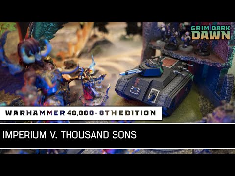 Thousand Sons vs. Astra Militarum & Space Wolves | Warhammer 40,000 - Grim Dark Dawn [2x19]