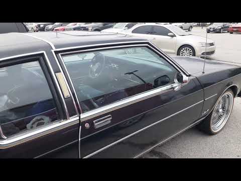 Clean ASF 1985 Oldsmobile Delta 88 Coupe with D's and Vouges( not my car, I repeat it's not my car).