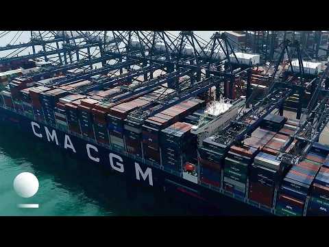 Die GRÖSSTEN Containerschiffe: Hier werden sie gebaut