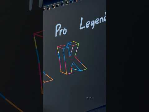 #howtodraw letter “K”. #art #drawing #painting #artist #shorts
