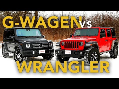 Mercedes G-Class vs Jeep Wrangler: Which One is the Better Off-Roader?