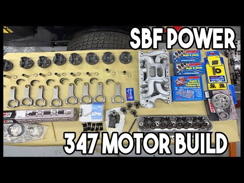 Building Dream 347 STROKER MOTOR for SHELBY COBRA build