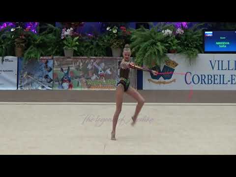 Sofia NIKEEVA (RUS) rope - 2020 Corbeil junior EF