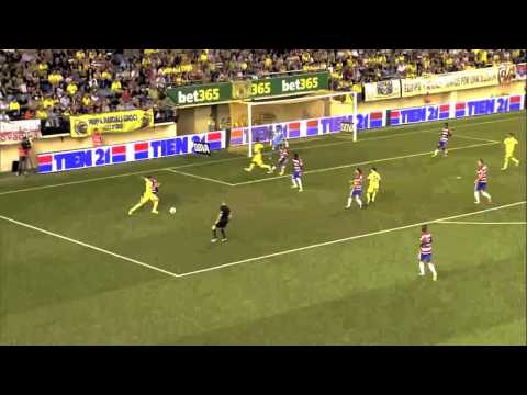 Villarreal vs Granada 1-0 Gol Bruno Jornada 8 2013/2014 - AllGoalsLFP