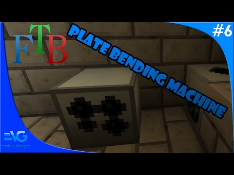 Feed The Beast - episode 6: Plate Bending Machine!