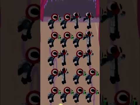 Rainbow friends chapter 2 test all characters pink rainbow yellow red x20 part 2