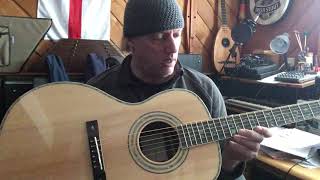 Video thumbnail for Harley Benton CLF200WN Acoustic Parlour Guitar by Flowforth Instruments