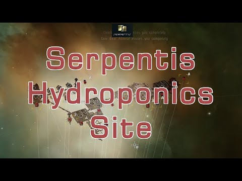 Serpentis Corporation Hydroponics Site - Eve Online Exploration Guide