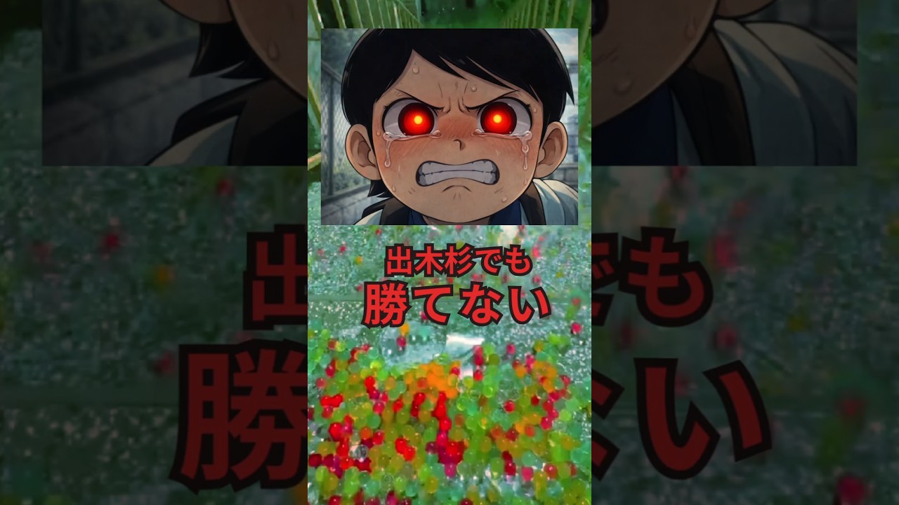 出木杉でも、勝てない。