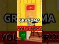 His GRANDMA Is Secretly A YOUTUBER Roblox Shaneplays