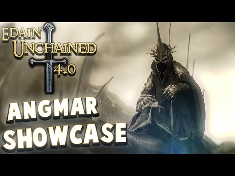 Edain Unchained 4.0 | Angmar Faction Showcase | How to Play Angmar? | Bfme Game | Lotr | New Update