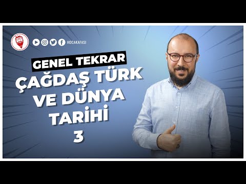 26) Çağdaş Türk ve Dünya Tarihi 3 - Onur Yurdakul (KPSS TARİH GENEL TEKRAR) 2022