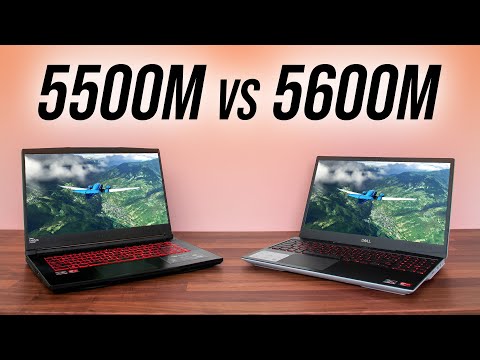 RX 5600M vs RX 5500M - 16 Game Laptop Comparison!