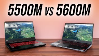 RX 5600M vs RX 5500M - 16 Game Laptop Comparison!
