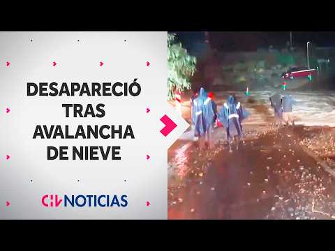 Alto del Carmen aislado por lluvias: Una mujer desapareció tras avalancha de nieve