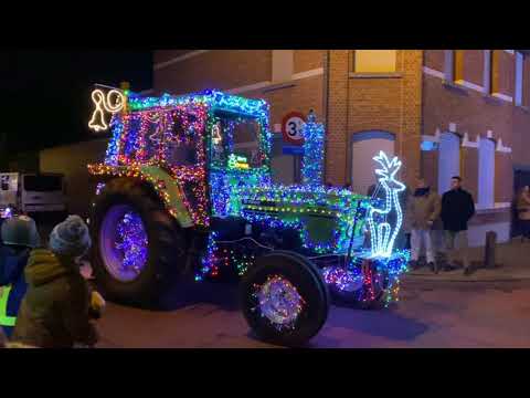 Tractor parade Christmas Lebbeke 2019