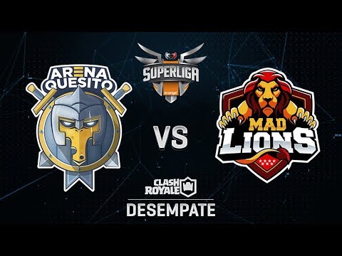 ARENA QUESITO VS MAD LIONS E.C. | SUPERLIGA ORANGE CLASH ROYALE | Ascenso | Año 2018