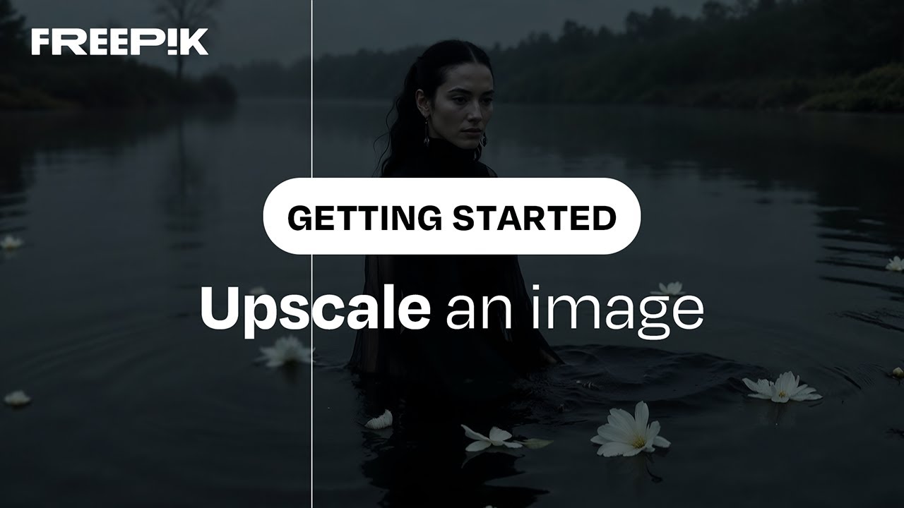 How to upscale images with AI | Freepik Getting Started