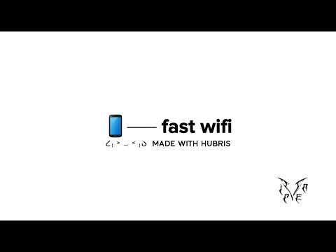 fast wifi.