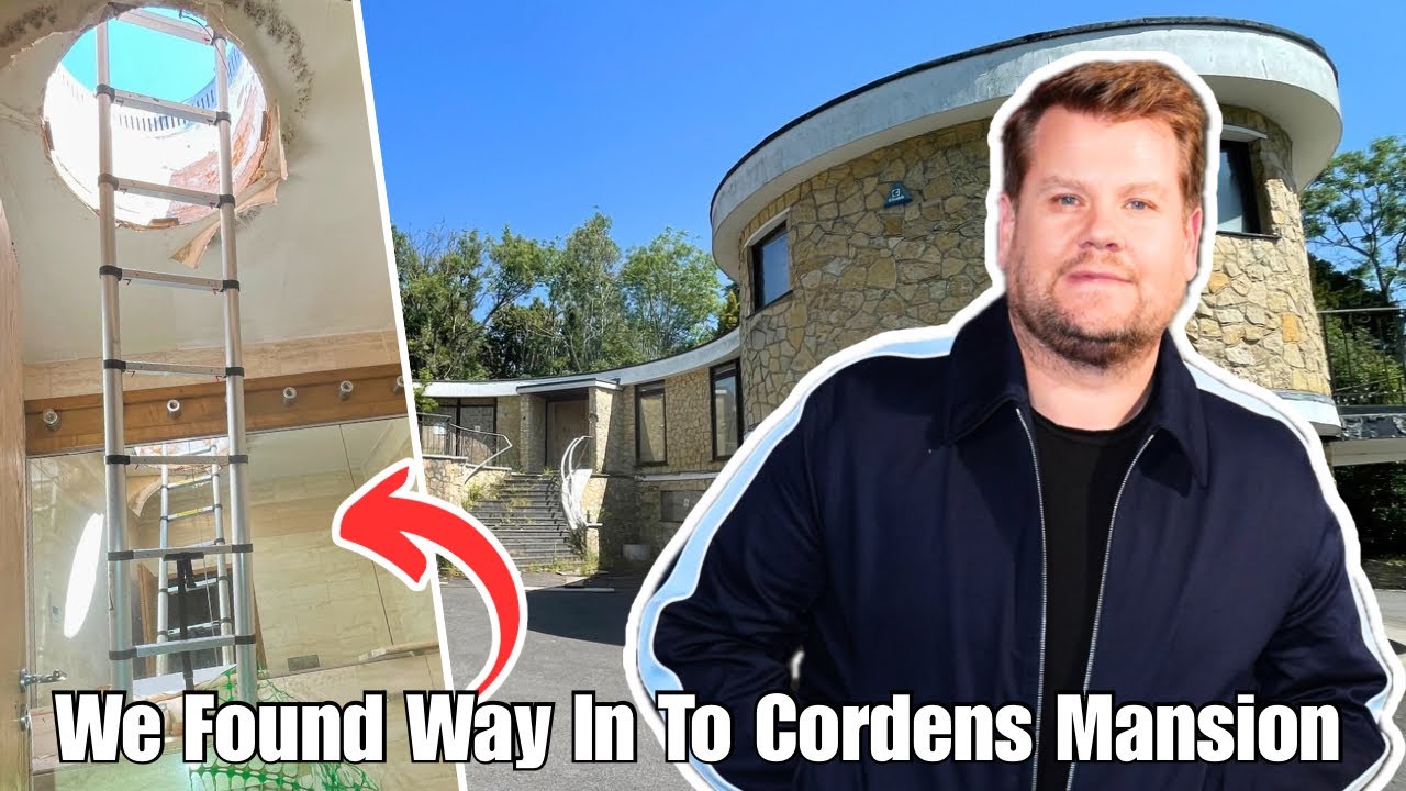 We Explored James Corden&rsquo;s Abandoned Mansion UK - YouTube