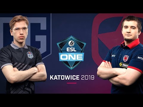 Dota 2 - OG vs. Gambit - Game 1 - LB Final - ESL One Katowice 2019