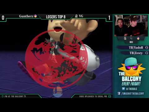 PM @ the Balcony 71 - Losers Top 8 ft. VG (Zelda) VS Guntherz (Ness)