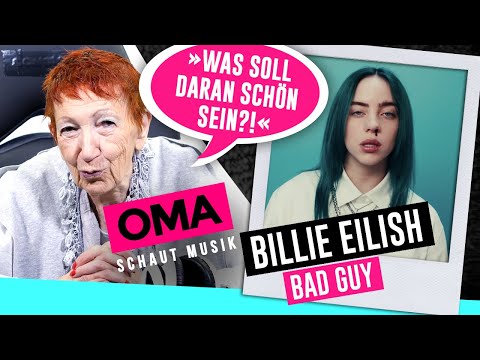 Oma schaut Musik - Billie Eilish (Bad Guy)