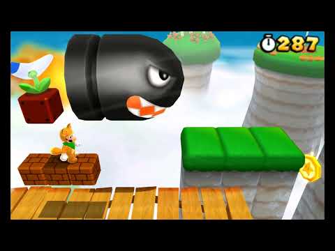 Super Mario 3D Land S4-3 All Star Medals Coins Walkthrough 100% Guide スーパーマリオ 3ランド Citra SM3DL