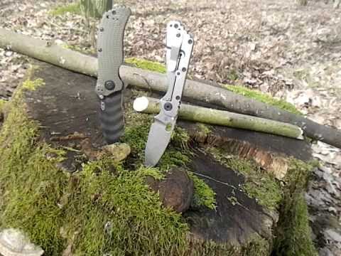 Strider SMF und Zero Tolerance 0301. Batoning.