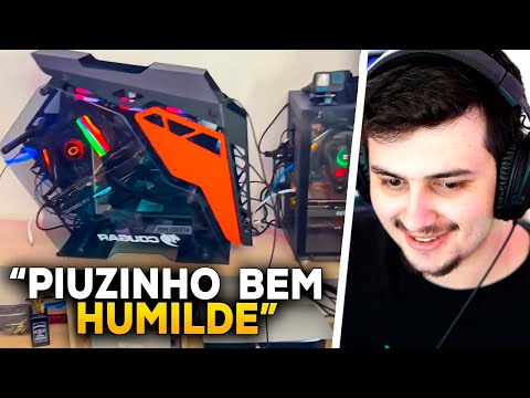 GABE REACTS tour of PIUZINHO'S MANSION