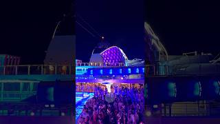 Glow Party Onboard Norwegian AQUA! #Shorts