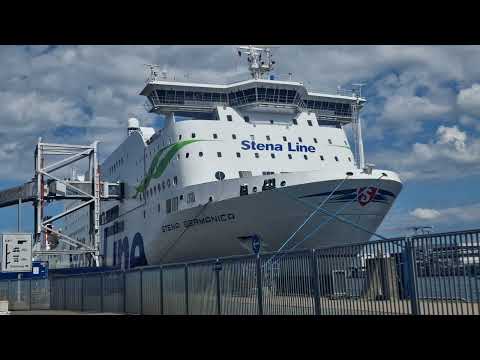 Kiel. Stena line schiff