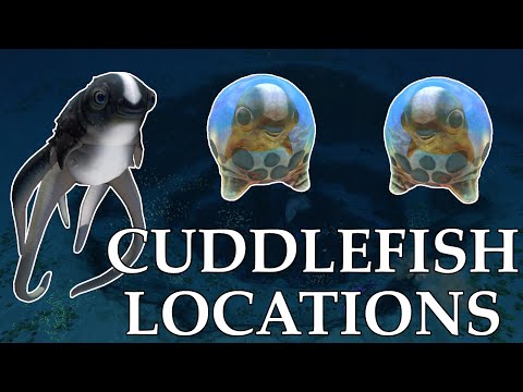 Where To Find ALL 5 CUDDLEFISH EGGS in Subnautica | Cuddlefish Eggs Locations! | Subnautica Tutorial