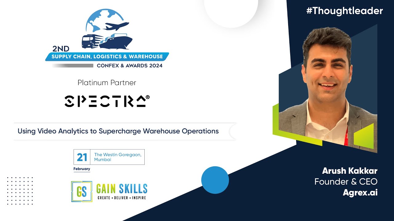 Using Video Analytics to Supercharge Warehouse Operations by Arush Kakkar Agrex.ai.