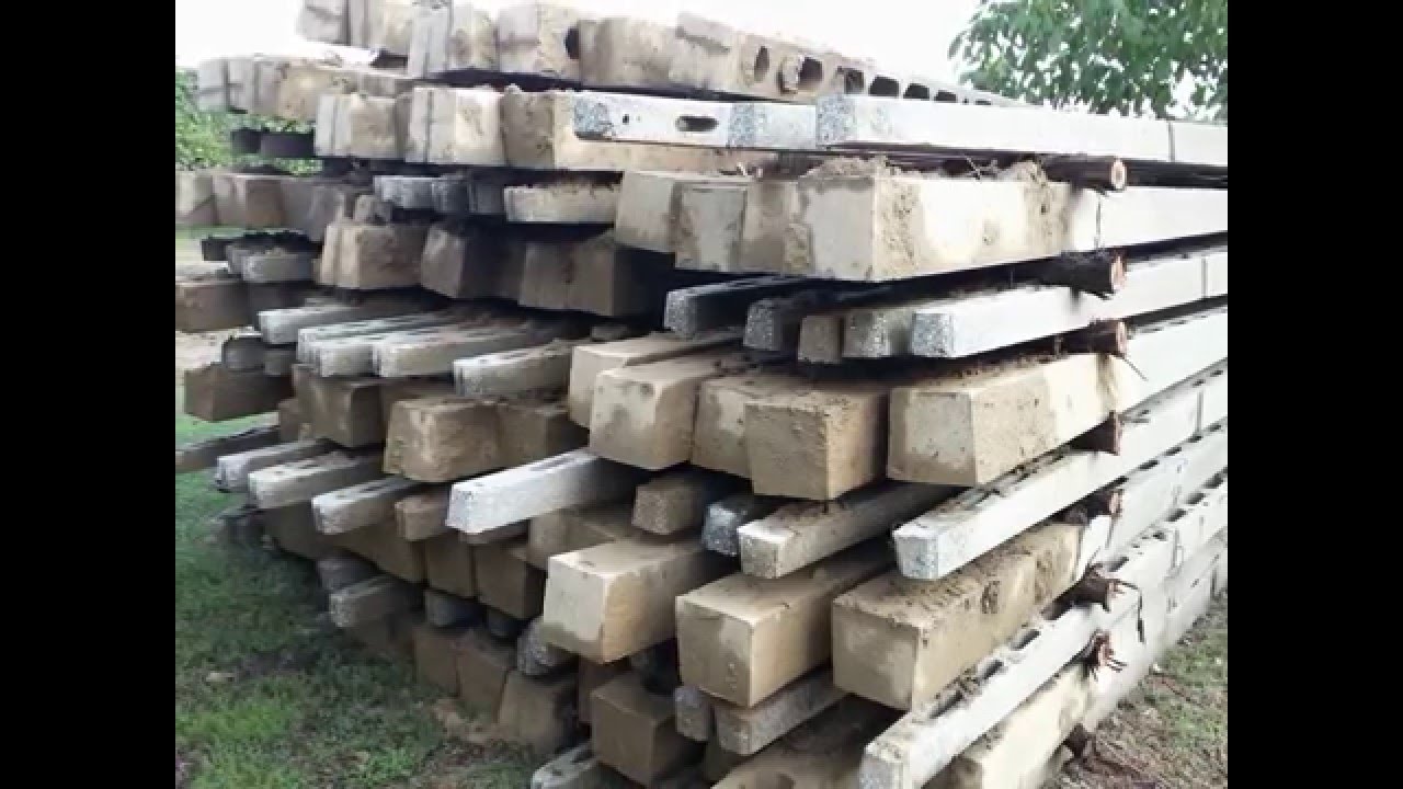 Watch Now Pali in cemento per vigneto o recinzione traforati N°140 Pali in cemento per vigneto o recinzione traforati N°140