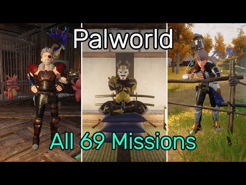 Completing ALL 69 Missions in Palworld