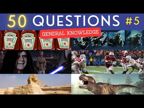 Can You Pass This General Knowledge Quiz? #5 ¦ 50 Trivia Questions - Pub Quiz