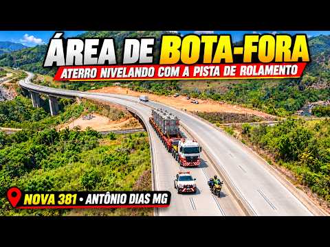 [BR-381]  Reconstrução da drenagem, recuperação de talude e proteção da área afetada por erosão