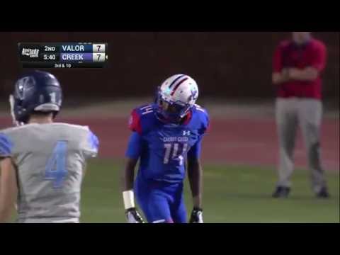 Dimitri Stanley Cherry Creek vs Valor Christian 09-29-16