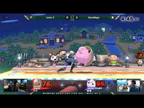 Chronicles: Origins 2 Winners Quarters - Junior Z (Roy/Sheik) vs BassMage (Jigglypuff) Part 2