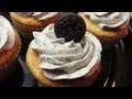 Oreo Cookie Truffle Cupcakes with Cookies and ...