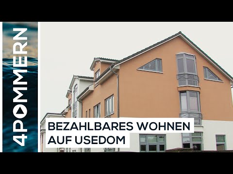 Laura Isabelle Marisken übergibt Sozialwohnungen - Leben an der Ostsee | Usedom TV