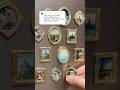 Making fridge magnets! #handmade #art #fridgemagnets #janeausten