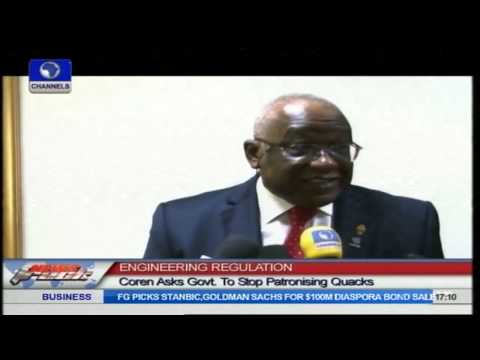 Engineering Regulation: COREN Asks Government To Stop Patronising Quacks