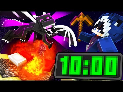 MINECRAFT in UNTER 10 MINUTEN DURCHSPIELEN...