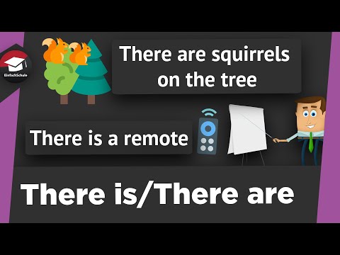 "There is" or "There are" explained simply - usage, examples and practice - There is/There are!
