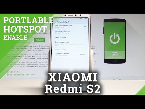 How to Create Portable Hotspot in XIAOMI Redmi S2 - Enable Wi-Fi Sharing |HardReset.Info