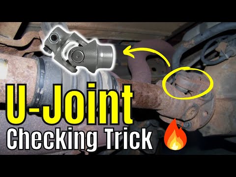How to check your universal joint or U joint - Full Explained