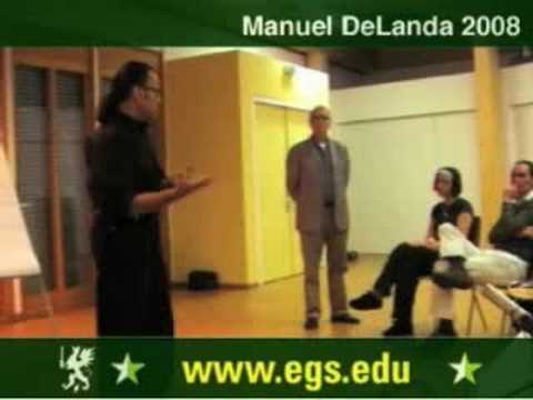 Manuel DeLanda. Materialism, Experience and Philosophy. 2008 12/12